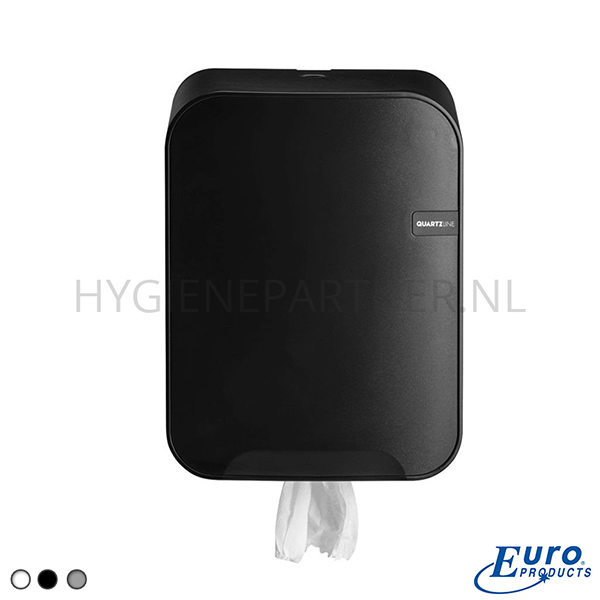 DP151043-90 Euro Products Quartz Black Midi papierroldispenser